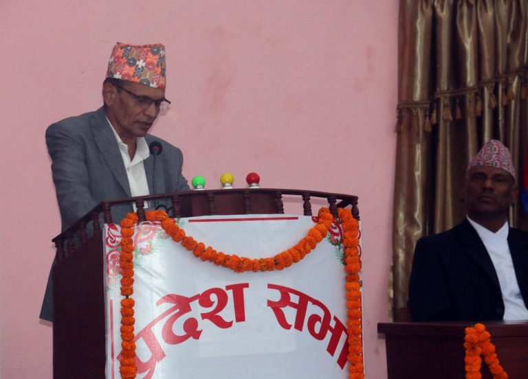 प्रदेश नम्बर ४ को बजेट कृषिको व्यवसायीकरण र पर्यटनको विकासमा केन्द्रित