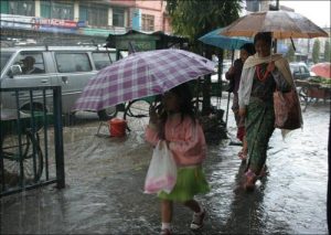 आजबाट तीन दिनसम्म पानी पर्ने, सर्तक रहन विभागको आग्रह