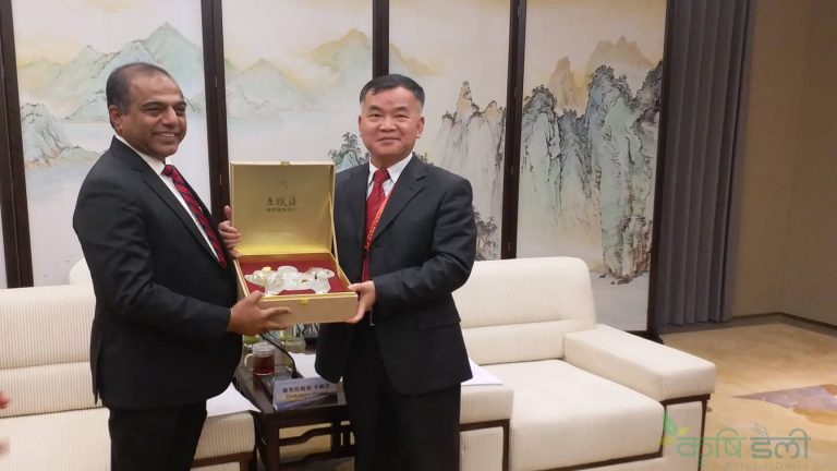 चीनले नेपालको चिया प्रवद्धनमा सहयोग गर्ने