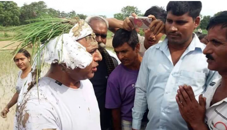 धान दिवस मनाउन मन्त्रीसहितको टोली बर्दियामा