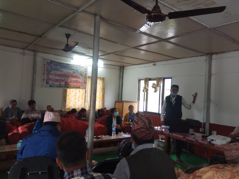 किसान र ब्यापारी बीच अन्तरक्रिया  सम्पन्न