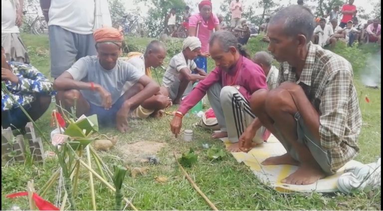 धान उत्पादन बढ्ने विश्वासमा पश्चिम तराईमा गरियो हरेरी पूजा
