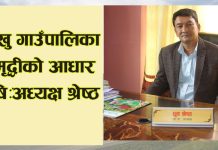 किसानलाई सीप र सहुलियत ऋण हाम्रो योजना : लिखु गाउँपालिका अध्यक्ष श्रेष्ठ